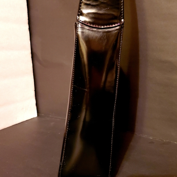 🖤AUTHENTIC Vintage GUCCI Black Patent Leather Purse Excellent Used Condition 🖤 - Picture 10 of 16